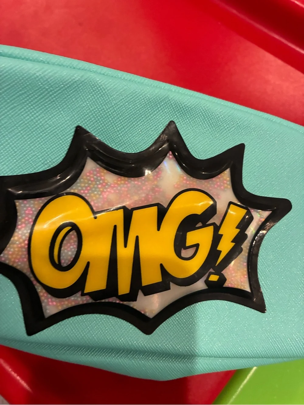 OMG Turquoise Pencil Pouch - Pen+Gear